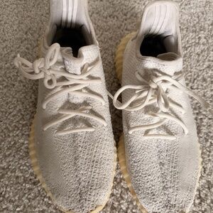 adidas White and Cream Men's Shoes